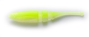 Эластичные приманки фирмы lake fork. Расцветка CHARTREUSE/PEARL